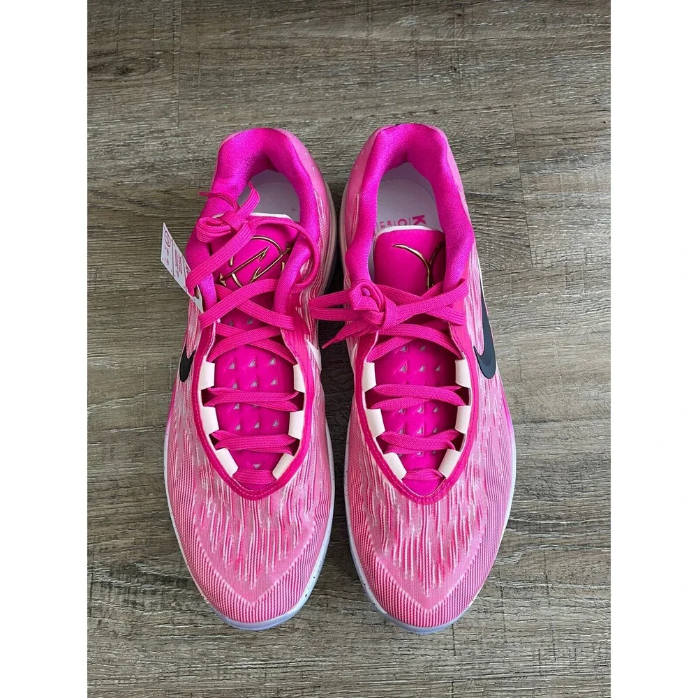 Nike Air Zoom G.T. Cut 2 Kay Yow Pink Prime Black Men’s Sz 15 FD7114-600 - Picture 3 of 8